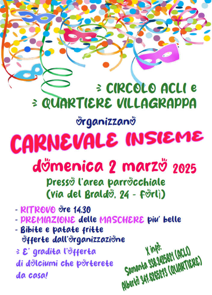 Carnevale di Villagrappa 2025