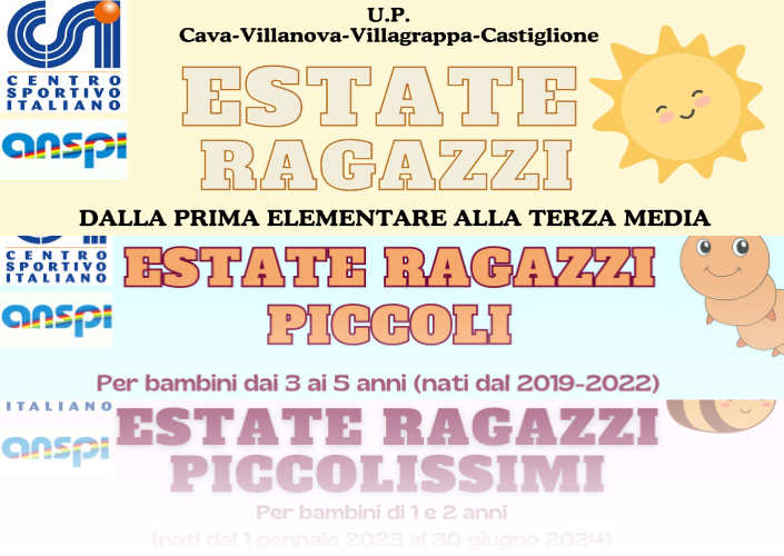 Centri estivi 2025, per bambini e ragazzi